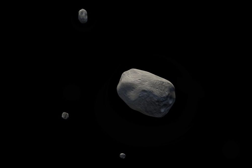 Koľko mesiacov môže mať asteroid?
