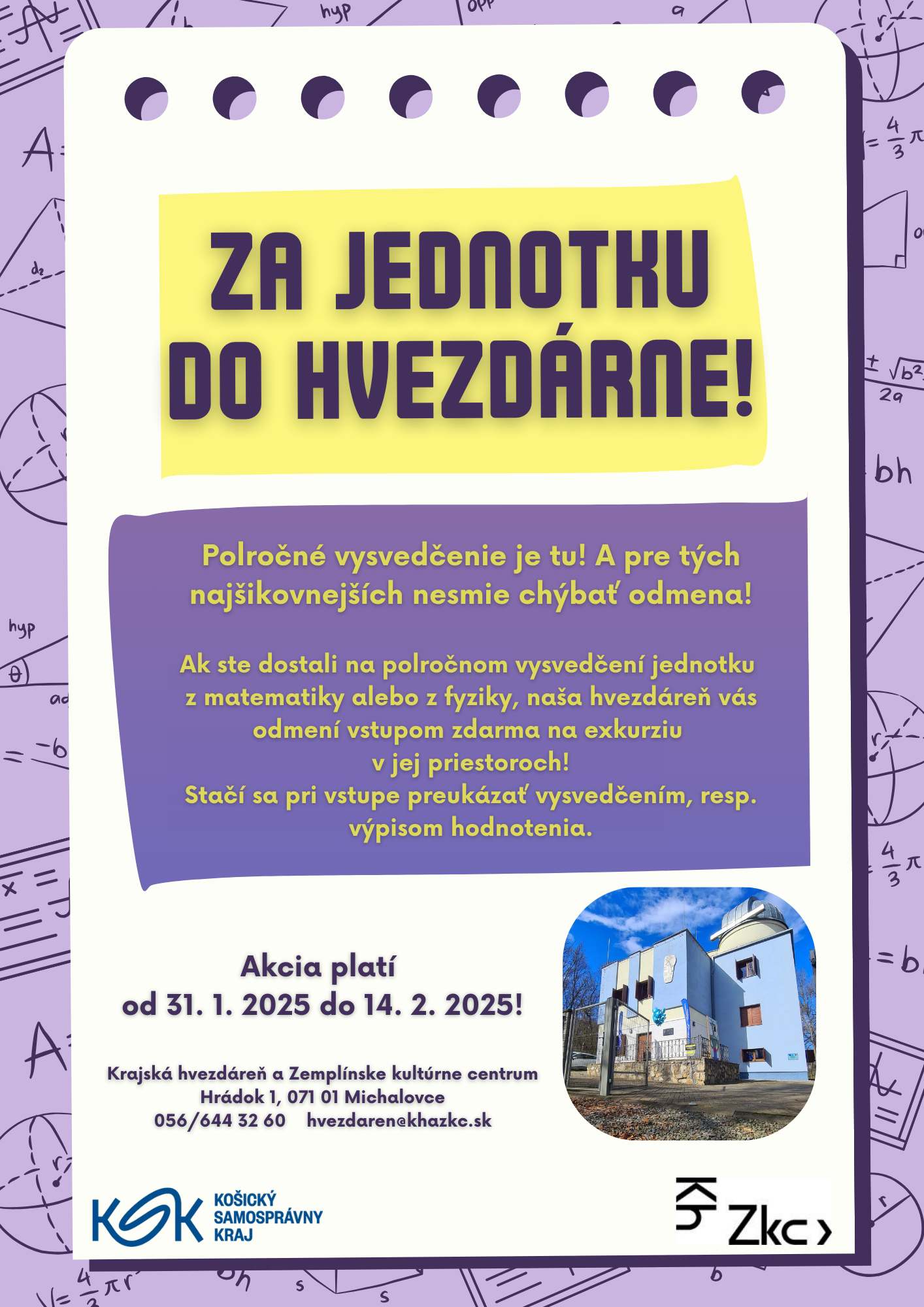 Za jednotku do hvezdárne!