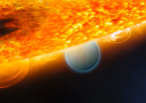 Objav oxidu uhličitého v atmosfére exoplanéty