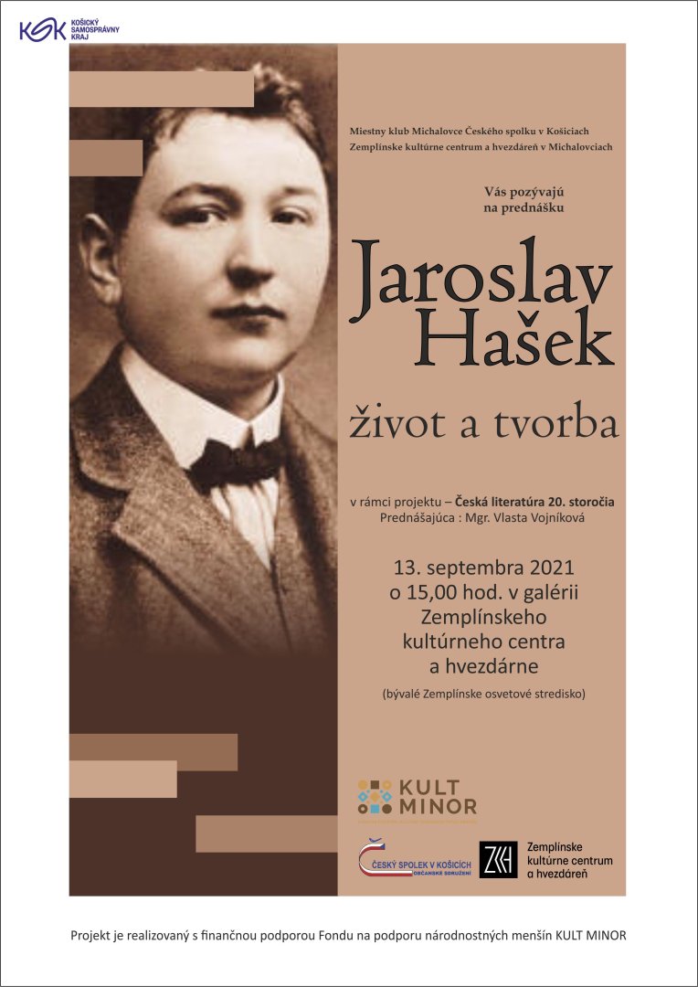 Jaroslav Hašek, život a tvorba