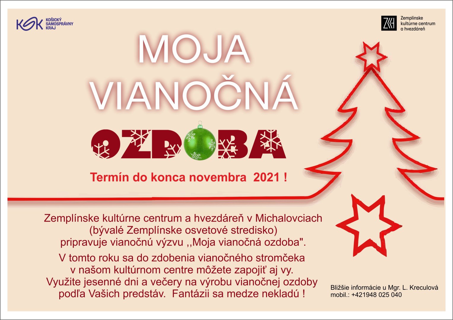 Moja vianočná ozdoba