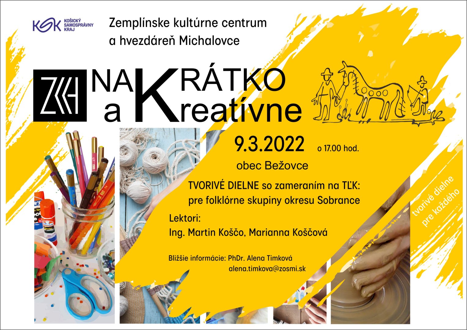NAKRÁTKO a KREATÍVNE - TD zamerané na dramaturgiu TĽK