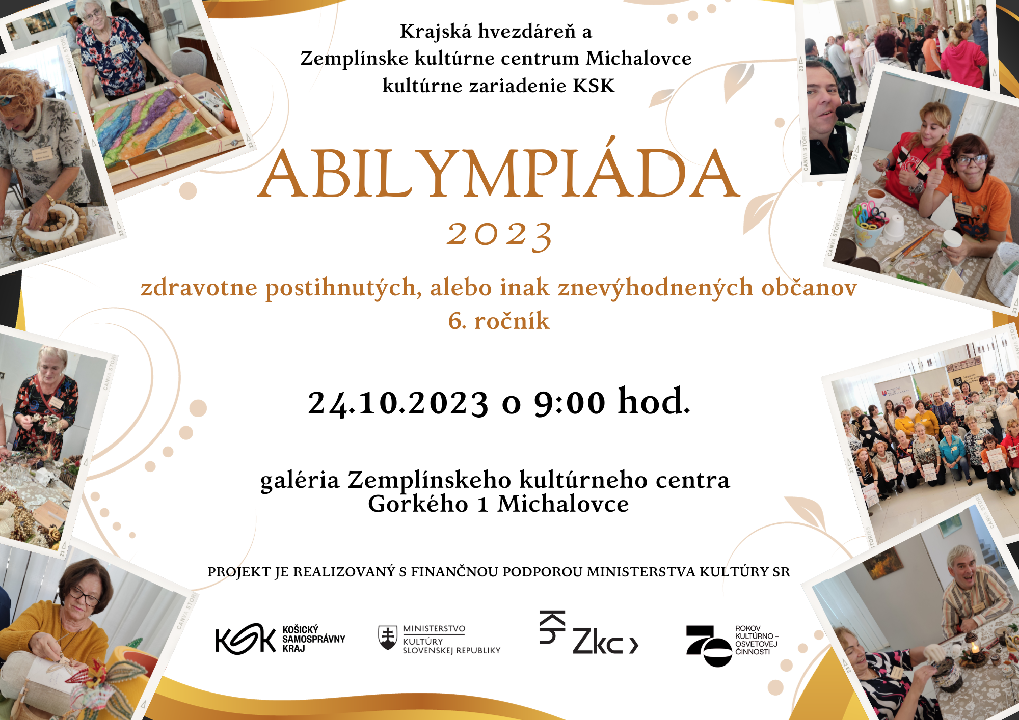 ABILYMPIÁDA - zdravotne postihnutých, alebo inak znevýhodnených občanov - 6. ročník