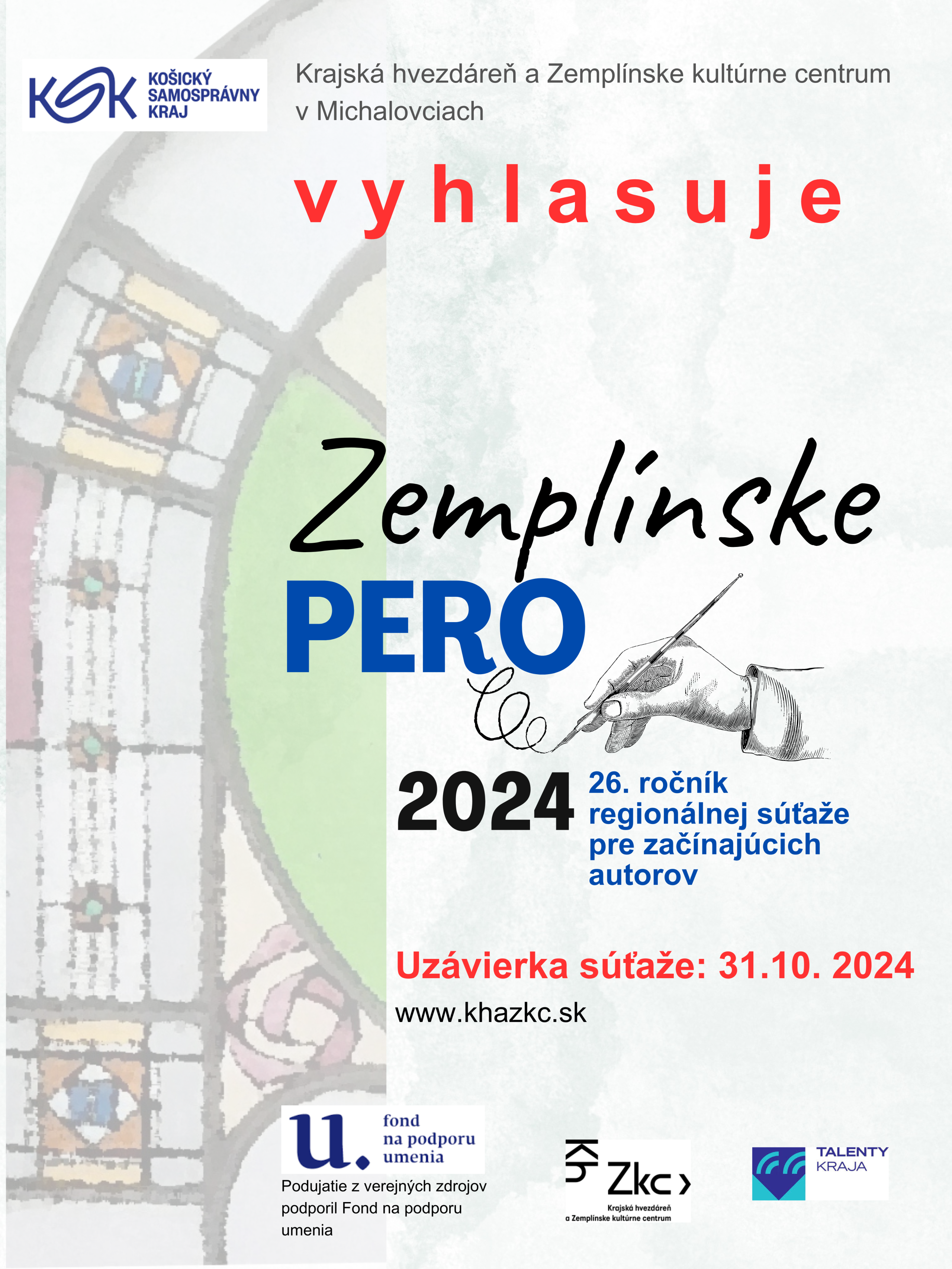 Zemplínske pero  2024 - vyhlásenie