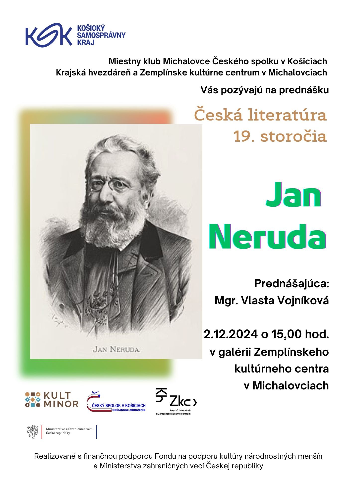 Česká literatúra 19.storočia - Jan Neruda