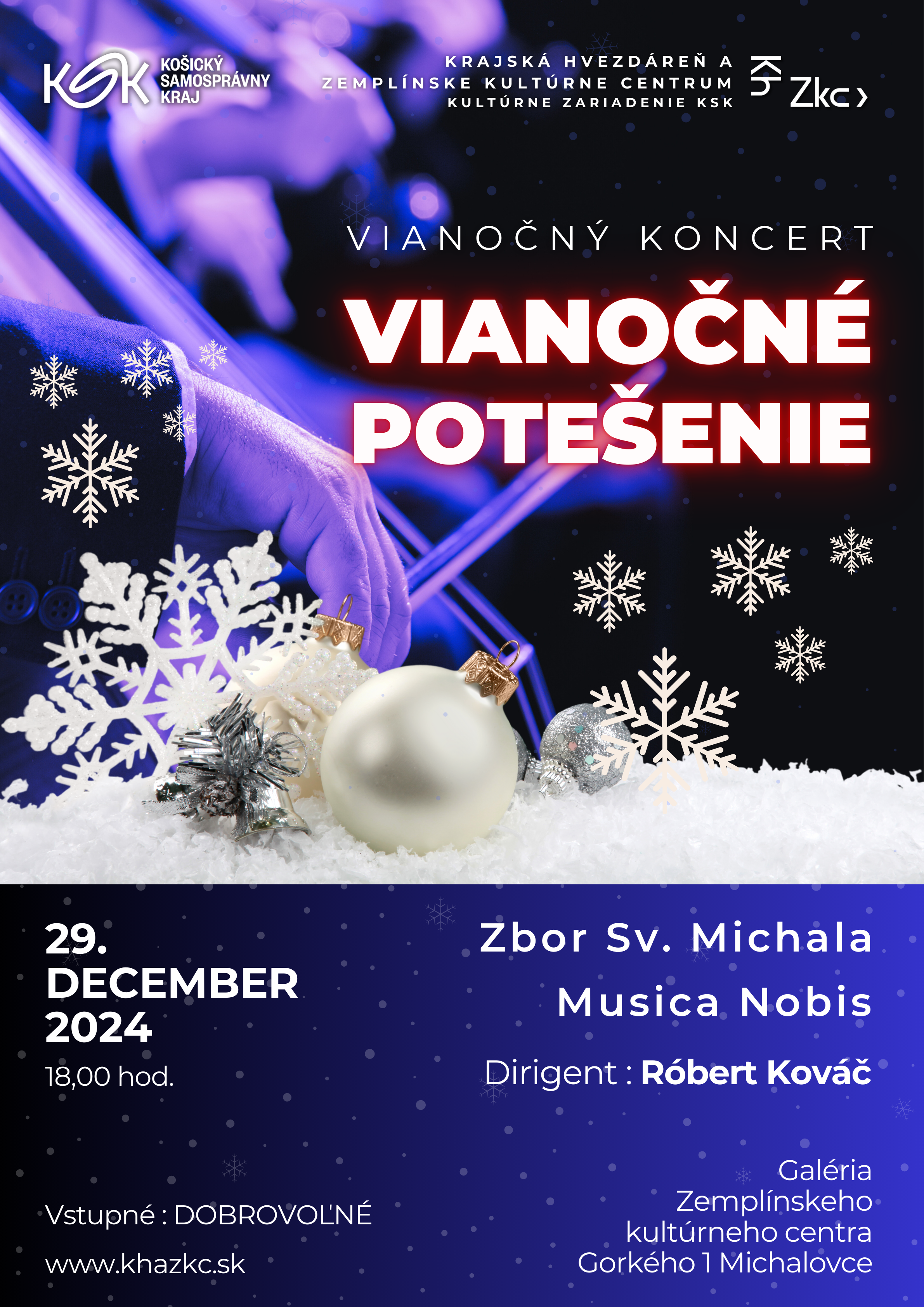 VIANOČNÉ  POTEŠENIE - Vianočný koncert