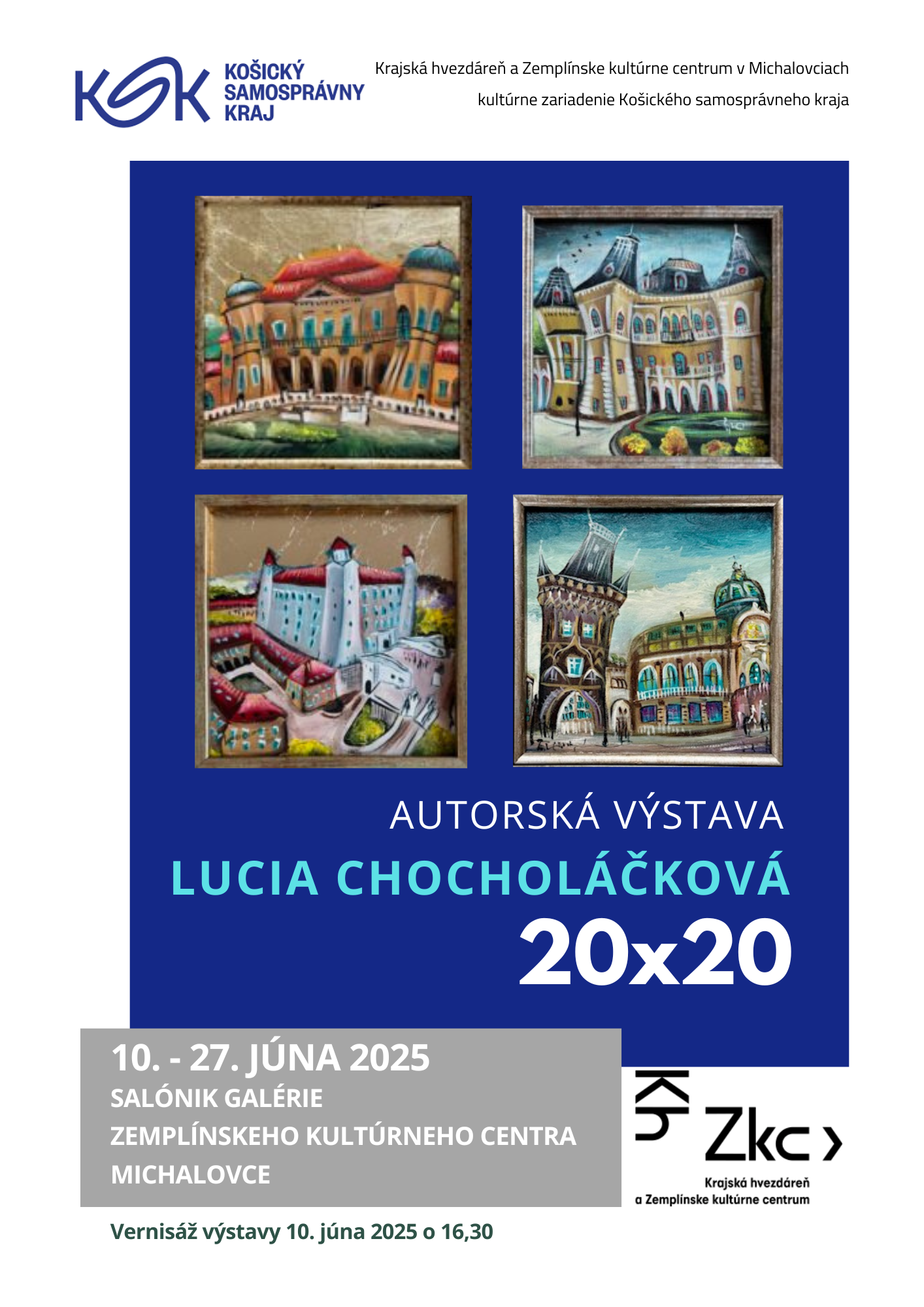 Autorská výstava - Lucia CHOCHOLÁČKOVÁ