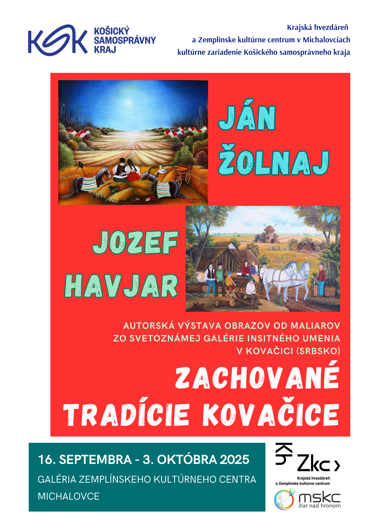Autorská výstava - Zachované tradície Kovačice