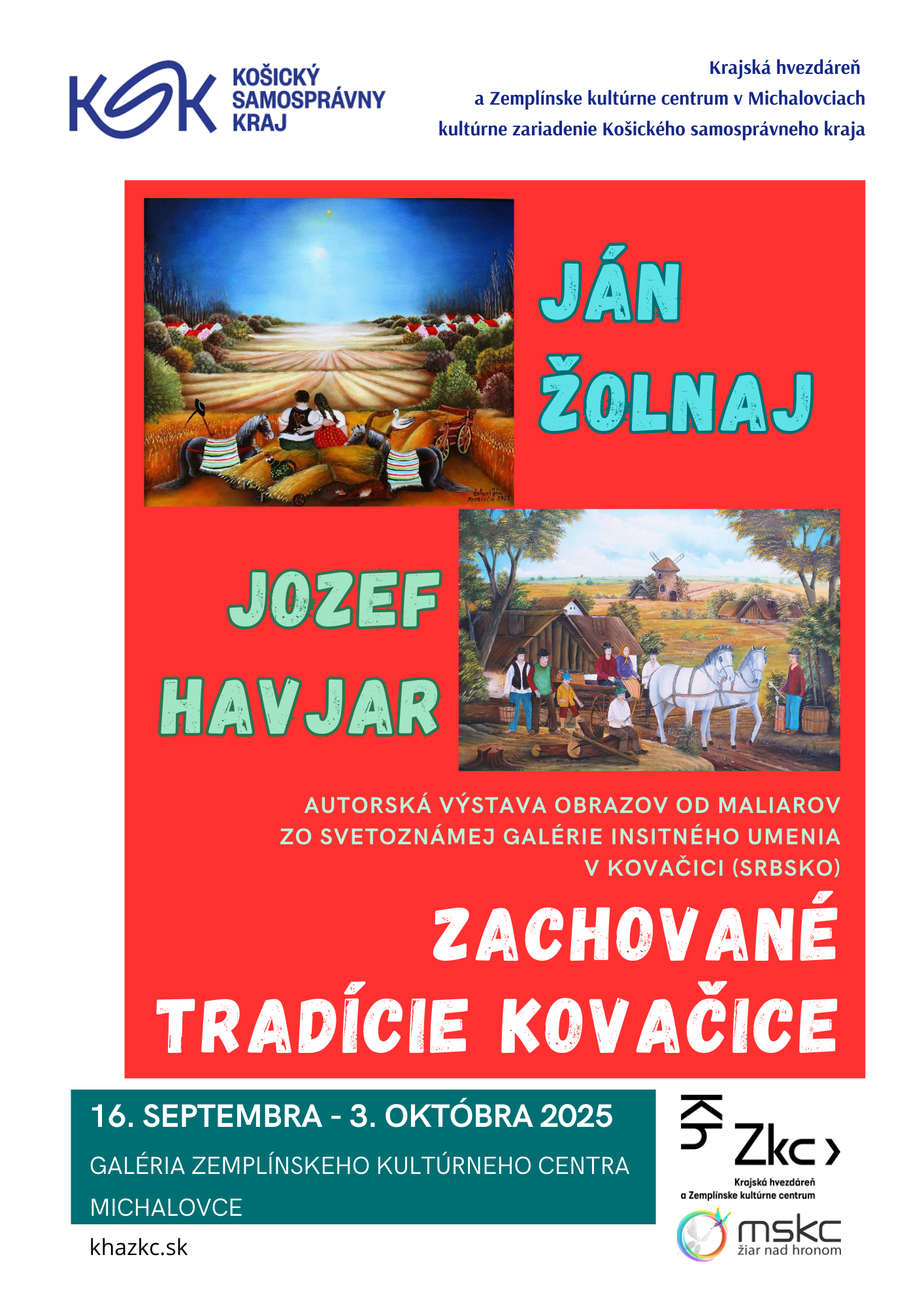 Autorská výstava - Zachované tradície Kovačice