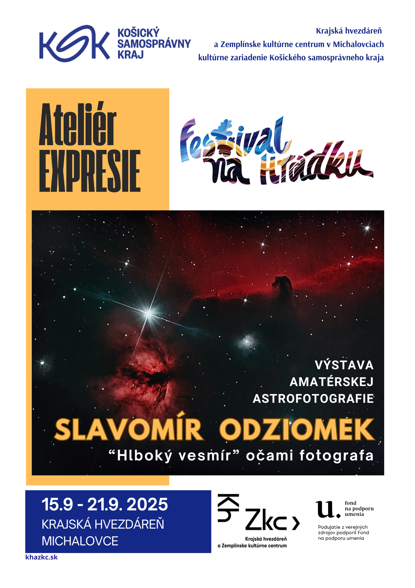 Výstava astrofotografie - Slavomír Odziomek