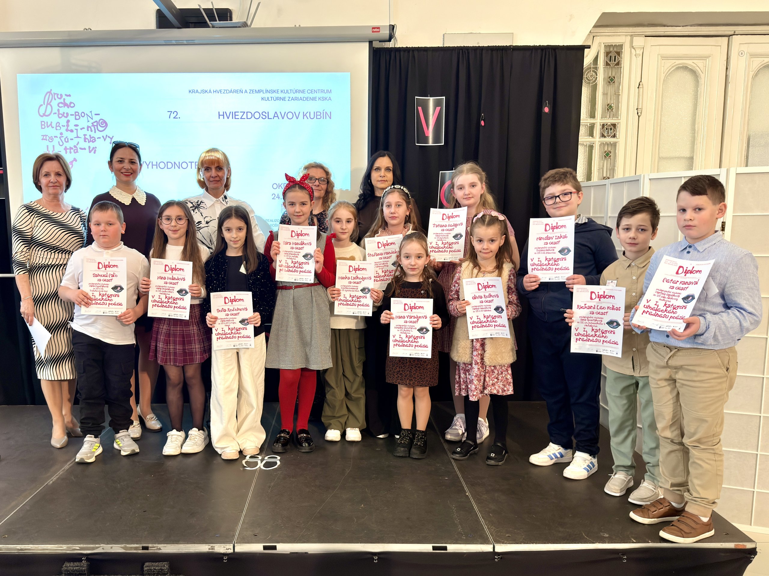72. HVIEZDOSLAVOV KUBÍN - OKRESNÉ KOLO MICHALOVCE