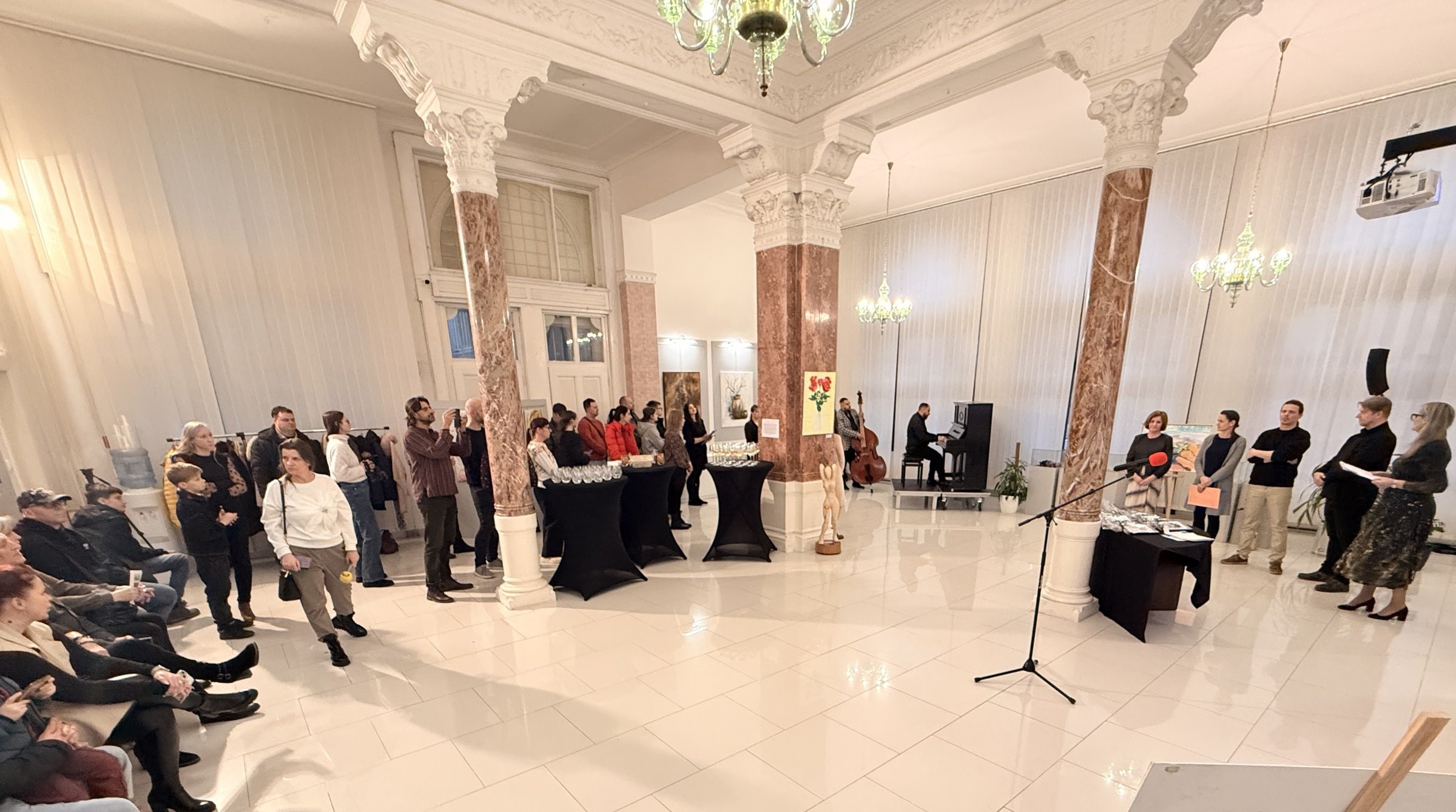 VÝTVARNÉ SPEKTRUM 2026 regionálne kolo Michalovce, Sobrance - vernisáž, vyhodnotenie, rozborový seminár