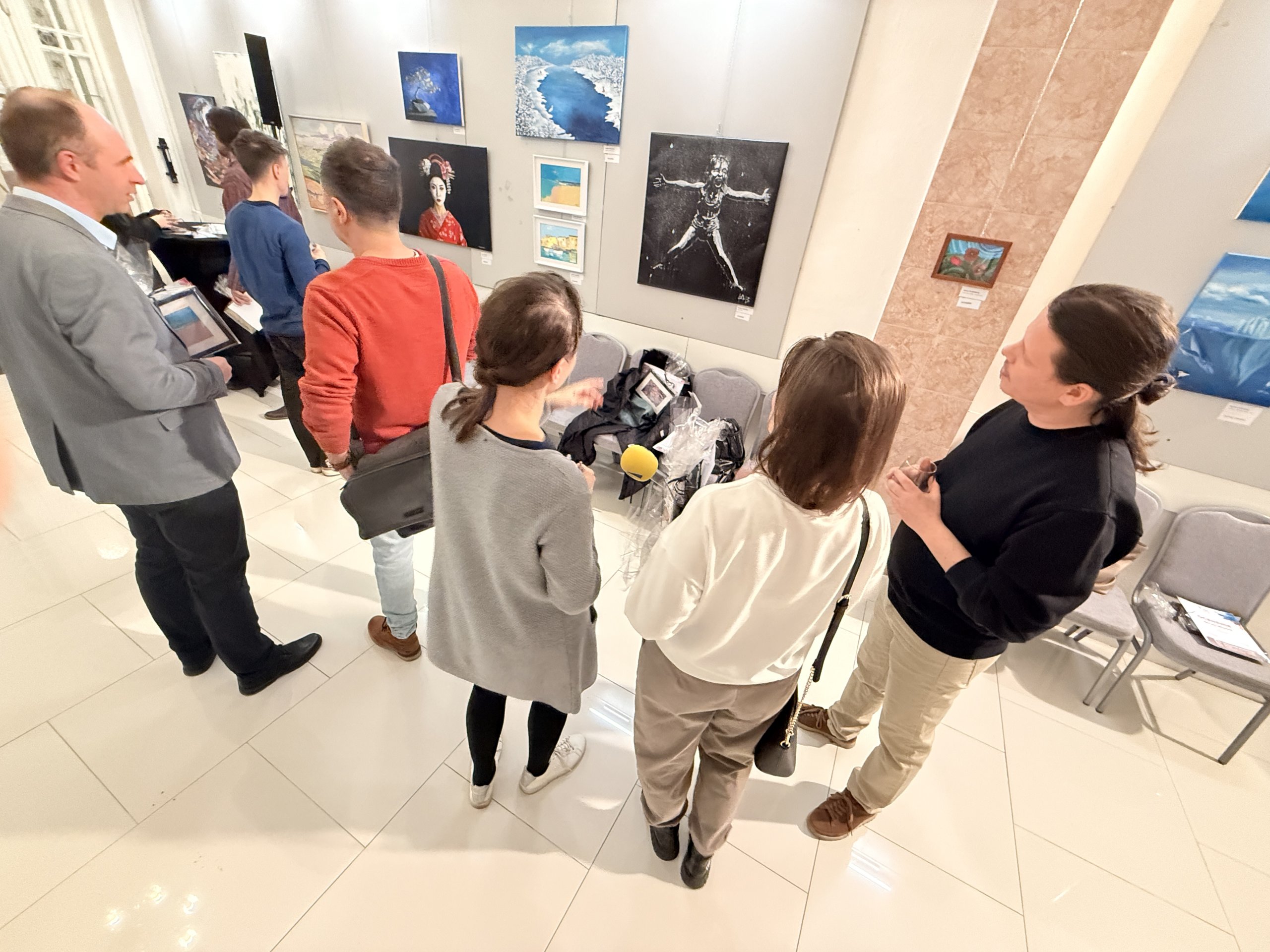 VÝTVARNÉ SPEKTRUM 2026 regionálne kolo Michalovce, Sobrance - vernisáž, vyhodnotenie, rozborový seminár