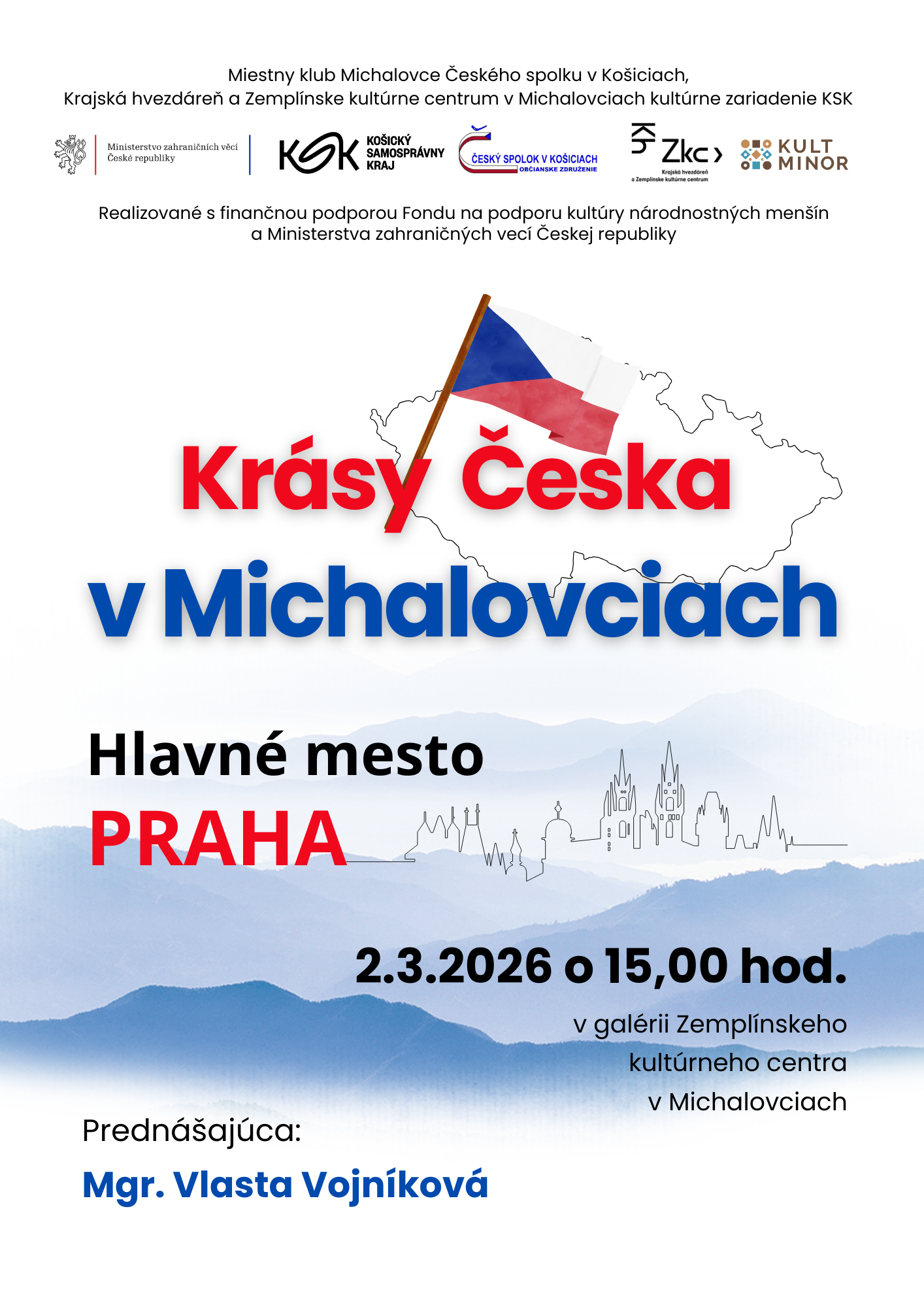 Krásy Česka v Michalovciach - Praha