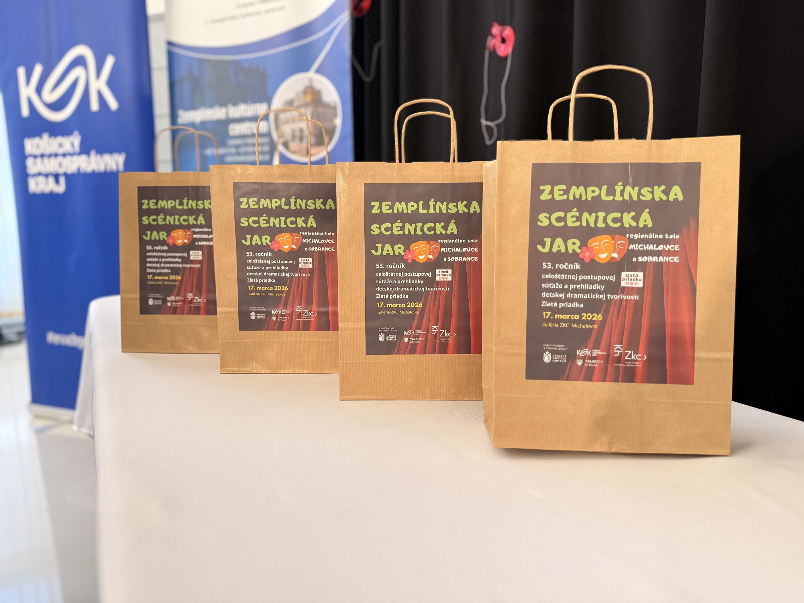 Zemplínska scénická jar - Zlatá priadka 2026 - regionálne kolo