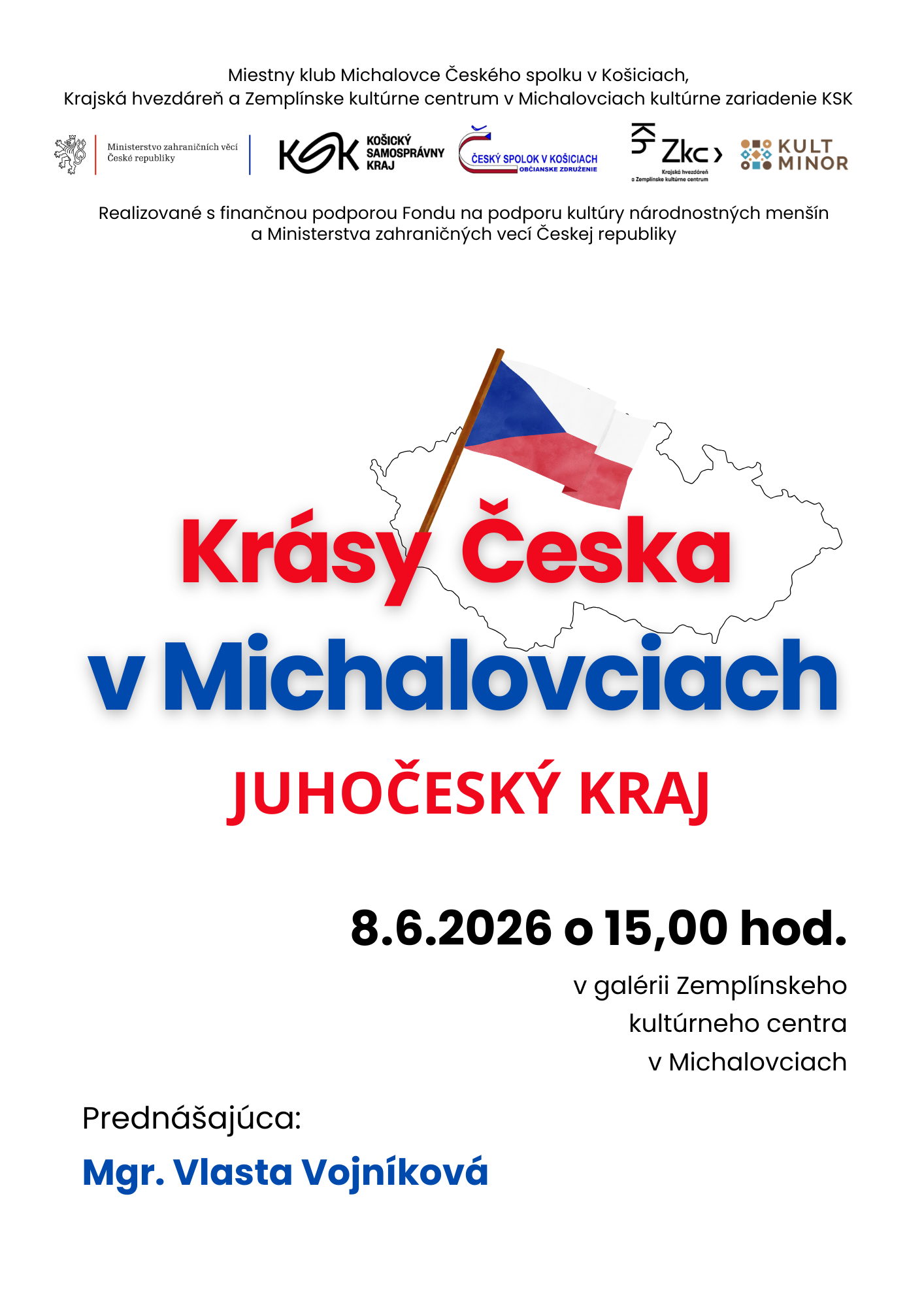 Krásy Česka v Michalovciach - Juhočeský kraj