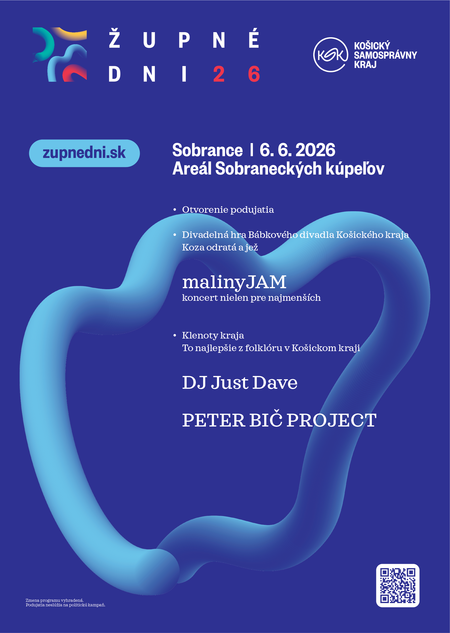 Otvorenie leta v Sobraneckých kúpeľoch a Župné dni