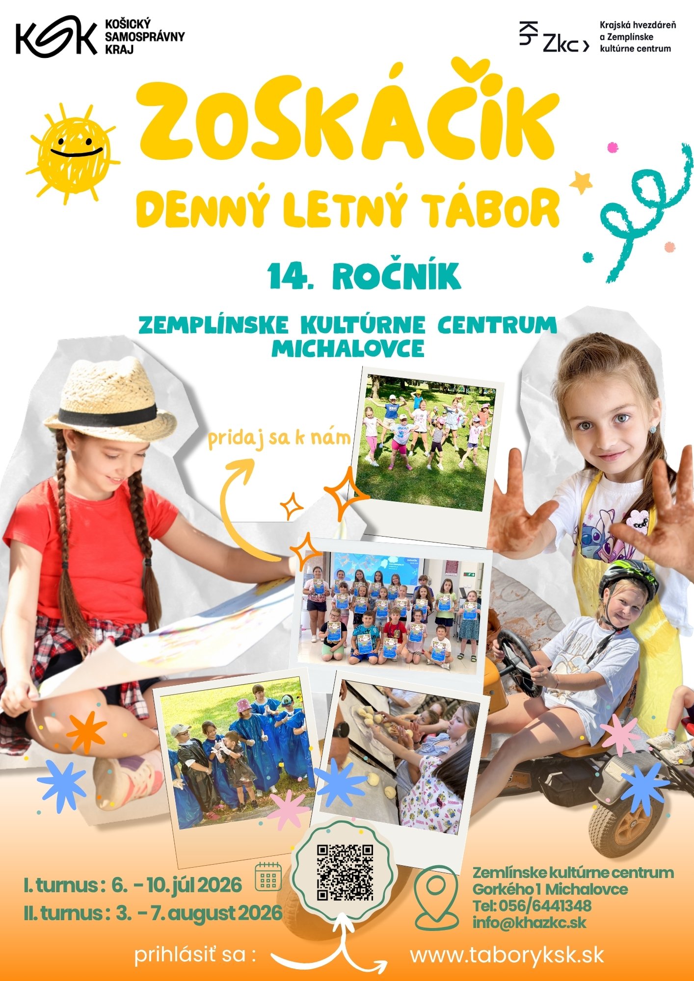 ZOSKÁČIK 2026 - Denný letný tábor