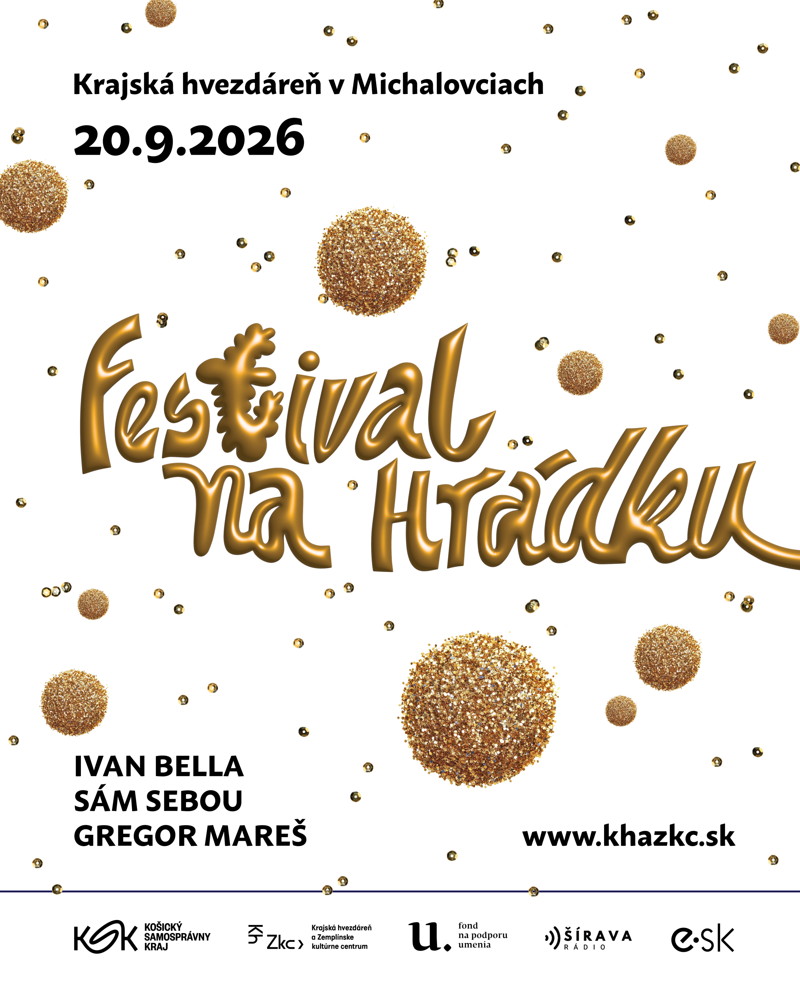 FESTIVAL NA HRÁDKU 2026 - Krajský astronomický festival v Michalovciach