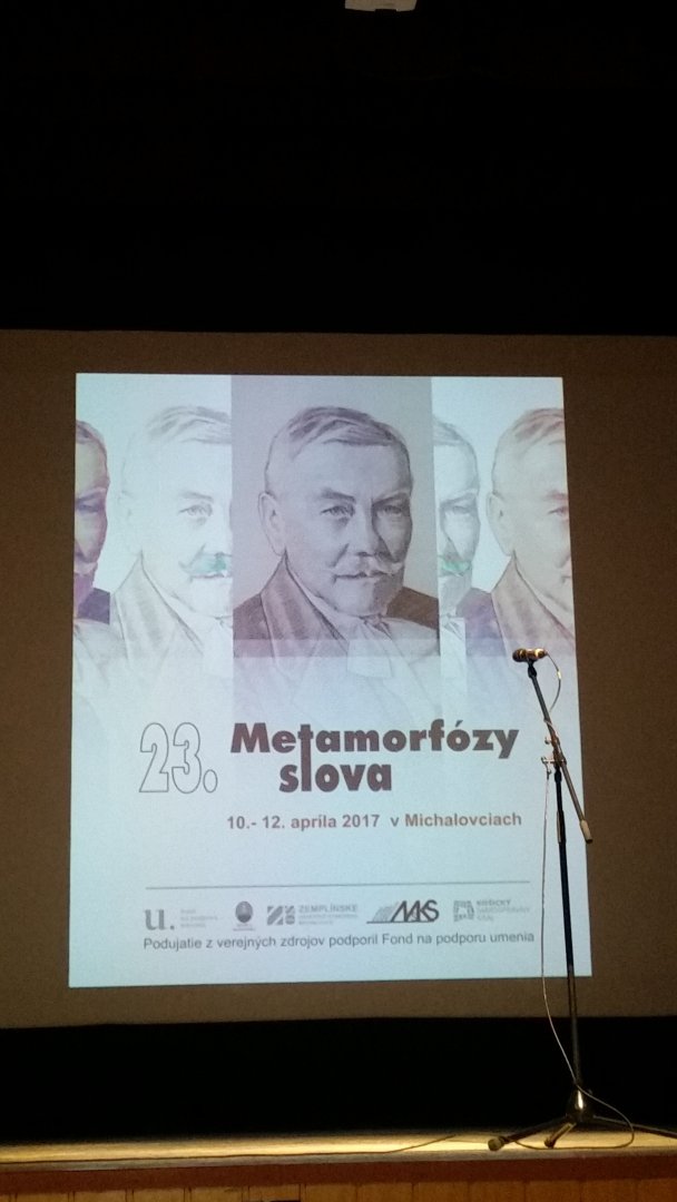 23. Metamorfózy slova 2017