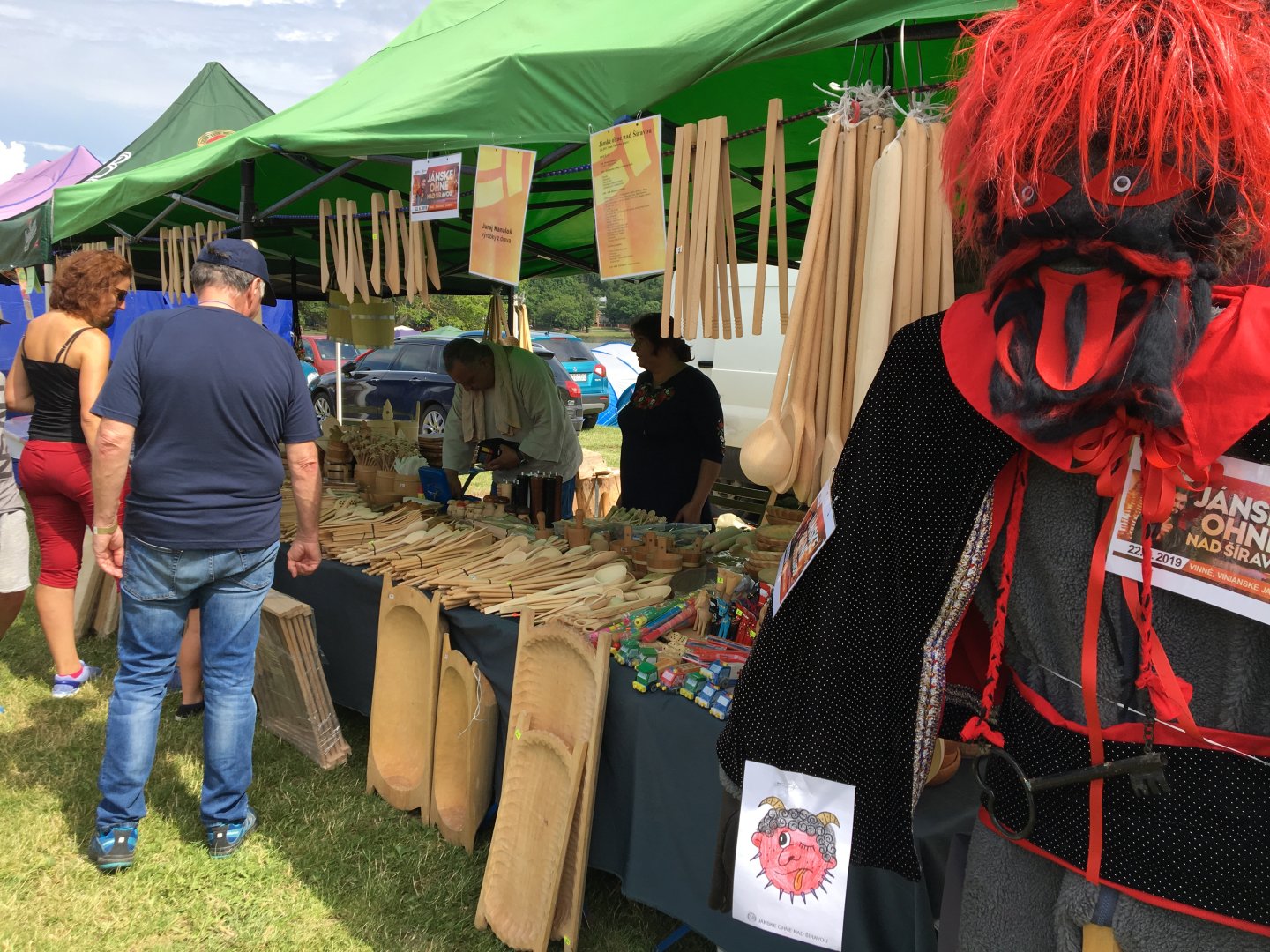 Jánske ohne nad Šíravou 