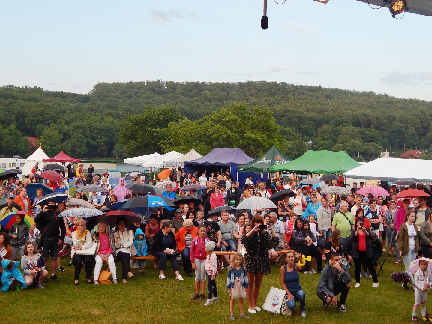 Jánske ohne nad Šíravou 
