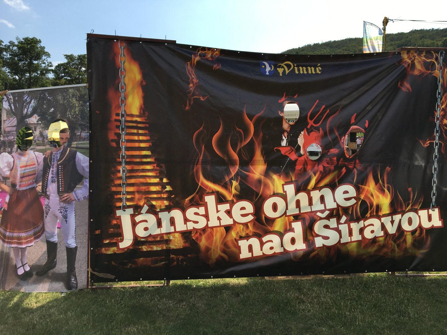 Jánske ohne nad Šíravou 
