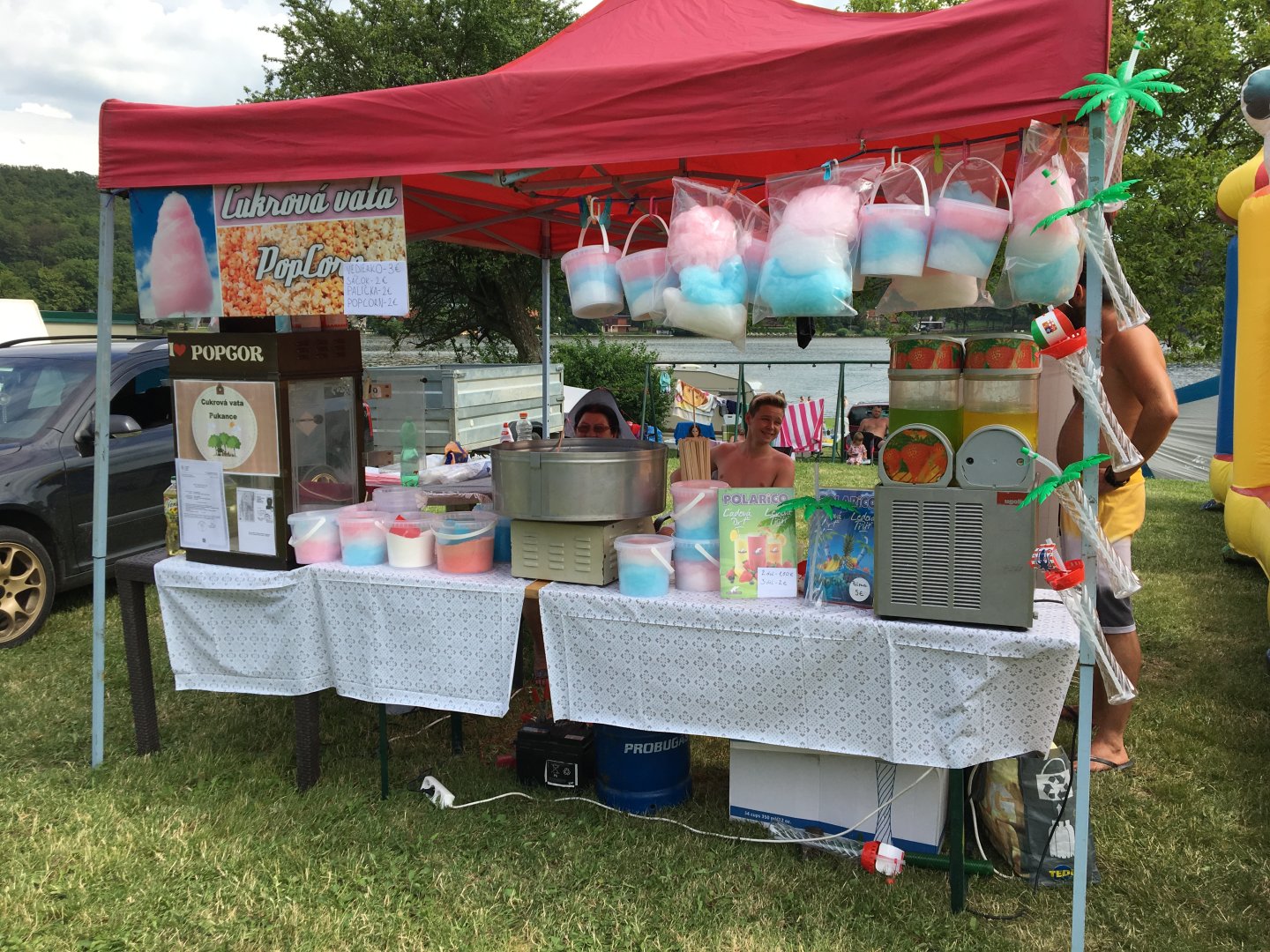 Jánske ohne nad Šíravou 