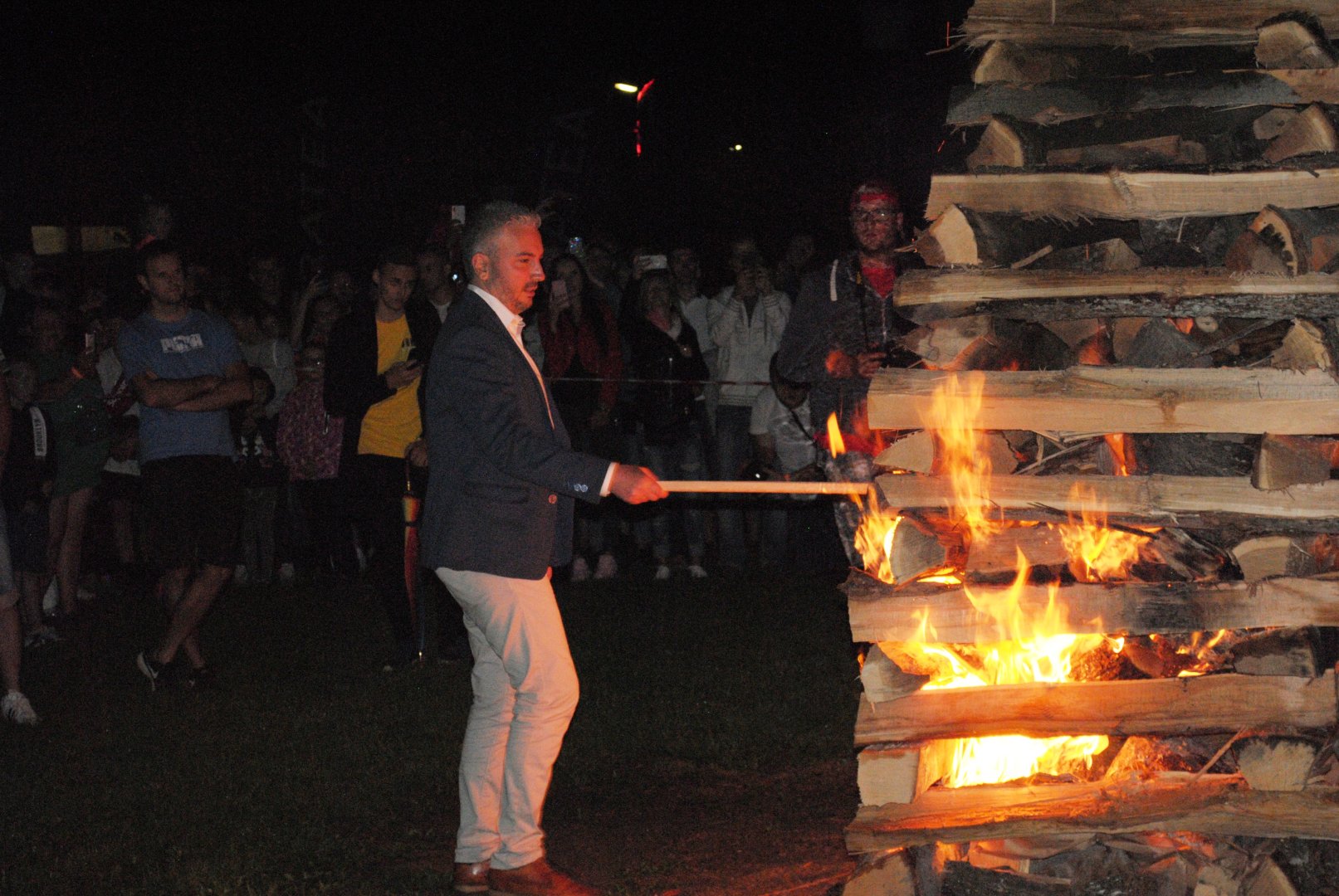 Jánske ohne nad Šíravou 