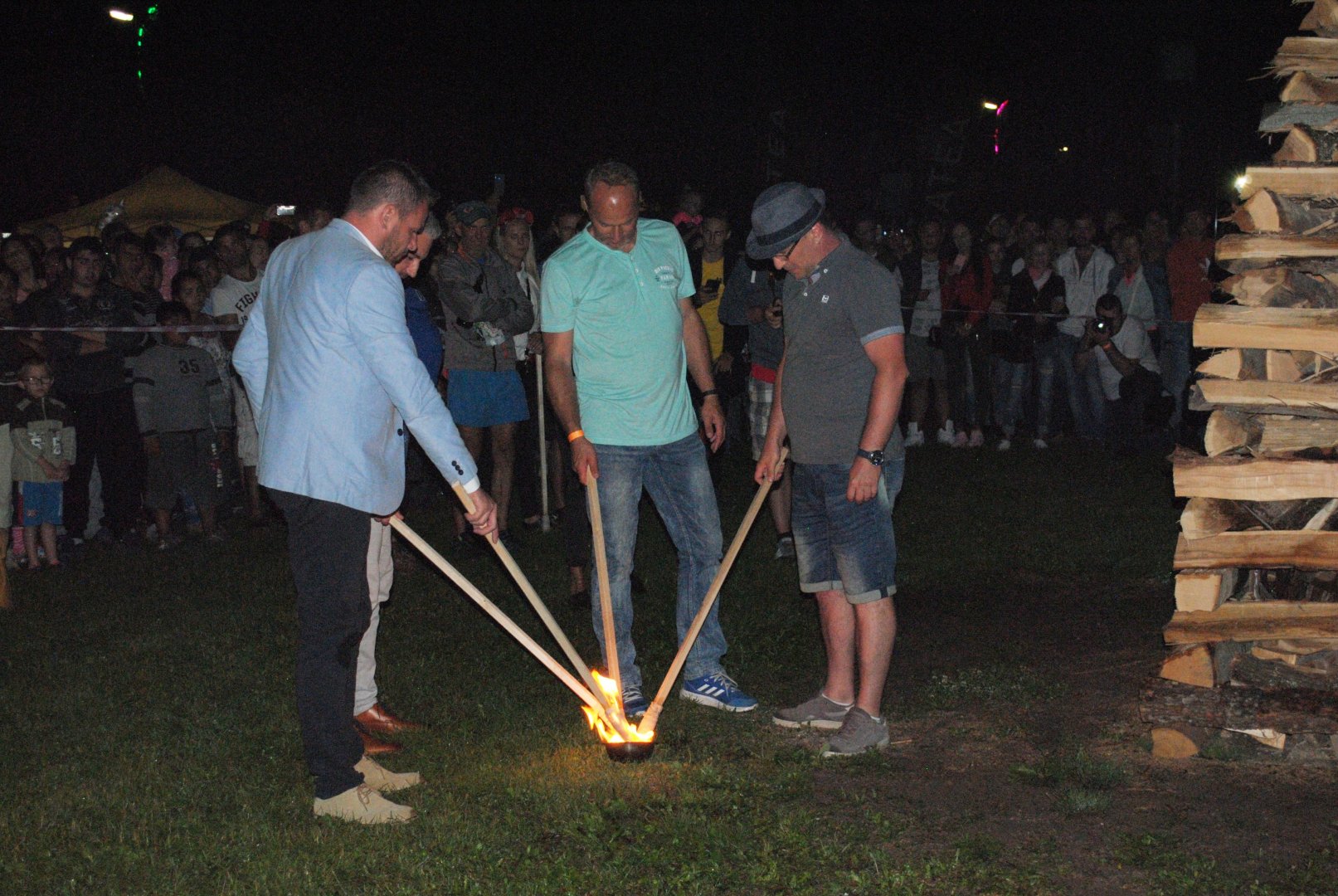 Jánske ohne nad Šíravou 