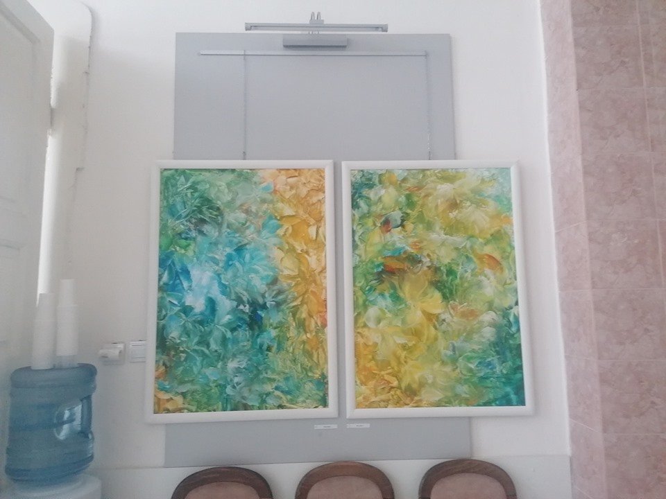 Martina Medveďová NÁDEJ enkaustika