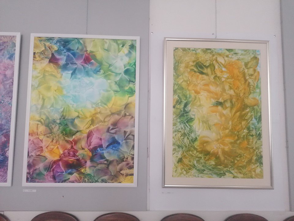 Martina Medveďová NÁDEJ enkaustika