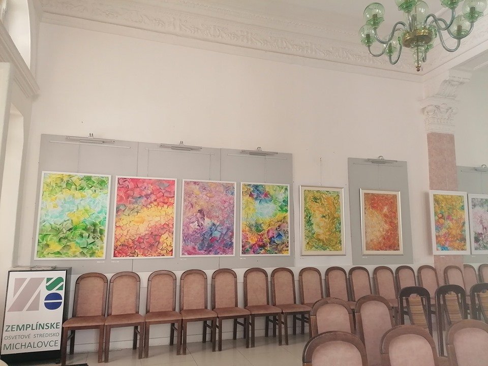 Martina Medveďová NÁDEJ enkaustika