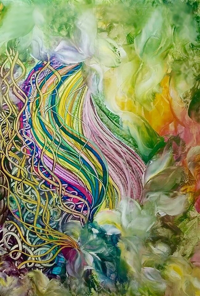 Martina Medveďová NÁDEJ enkaustika