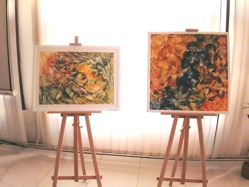 Martina Medveďová NÁDEJ enkaustika