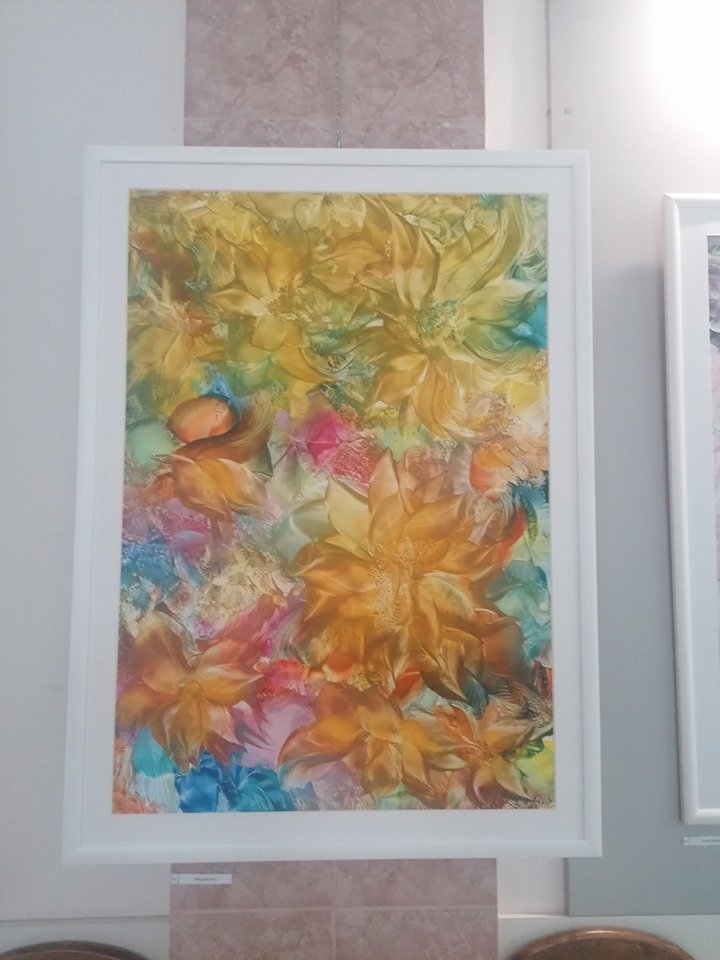 Martina Medveďová NÁDEJ enkaustika