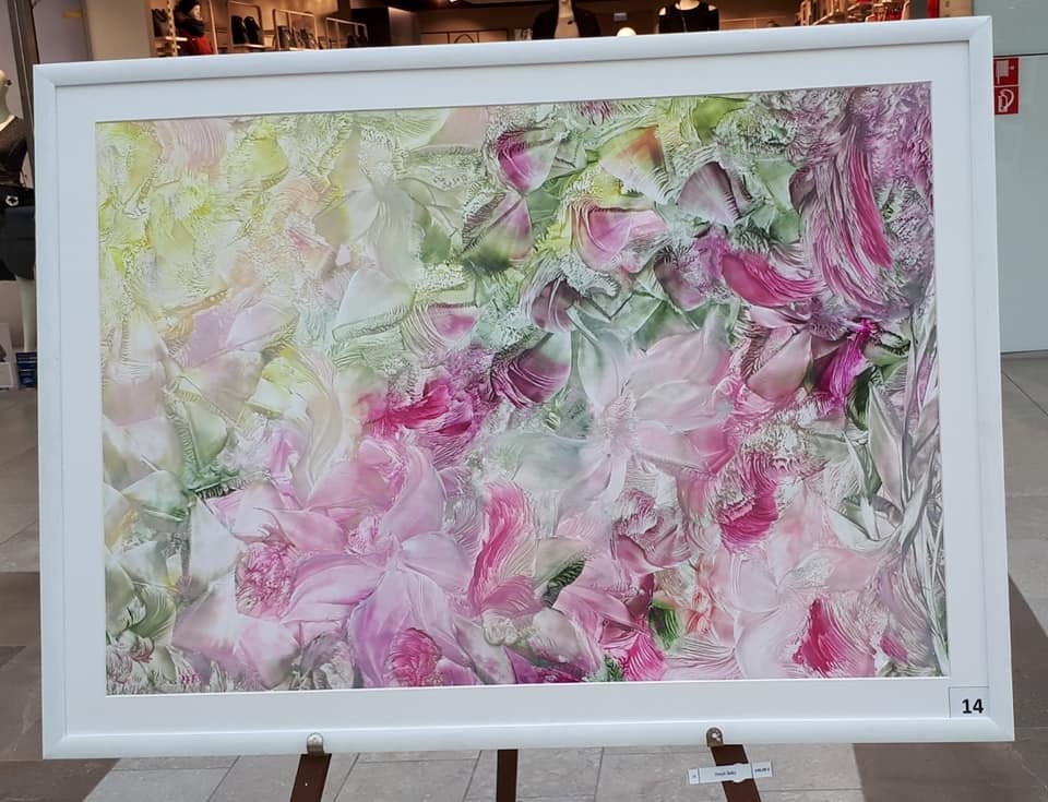 Martina Medveďová NÁDEJ enkaustika