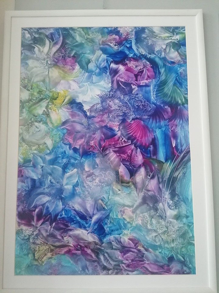 Martina Medveďová NÁDEJ enkaustika