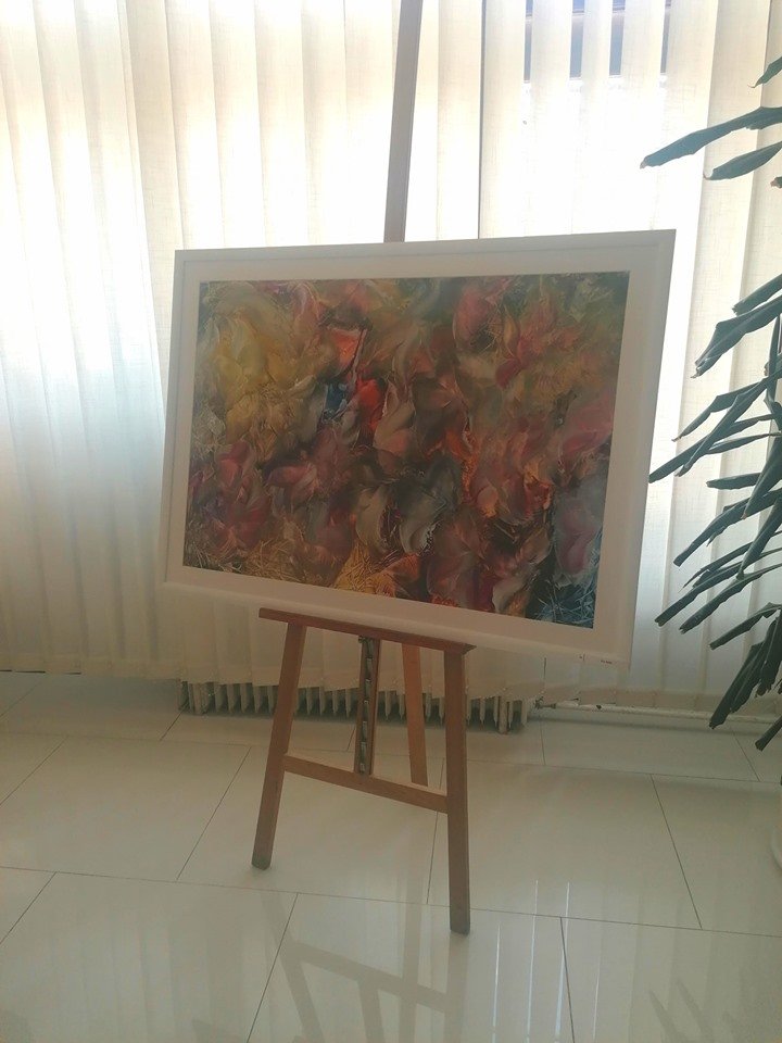 Martina Medveďová NÁDEJ enkaustika