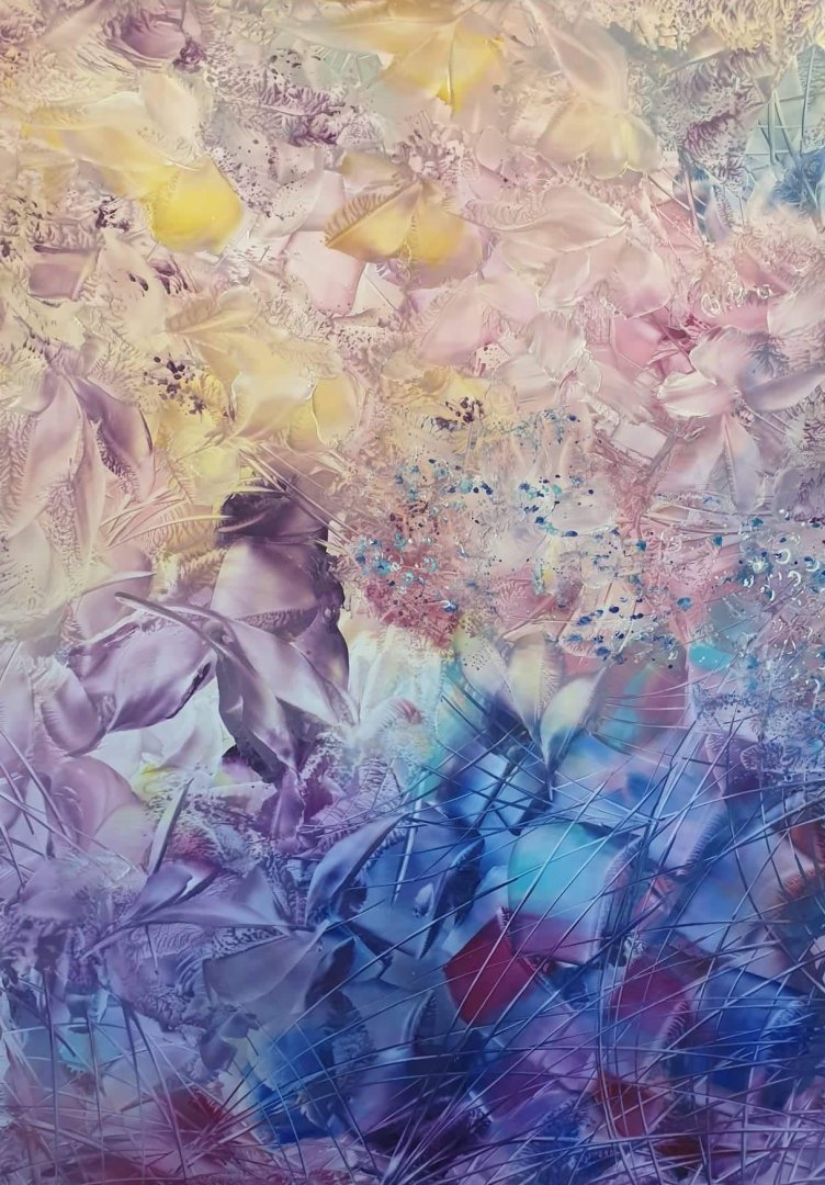 Martina Medveďová NÁDEJ enkaustika