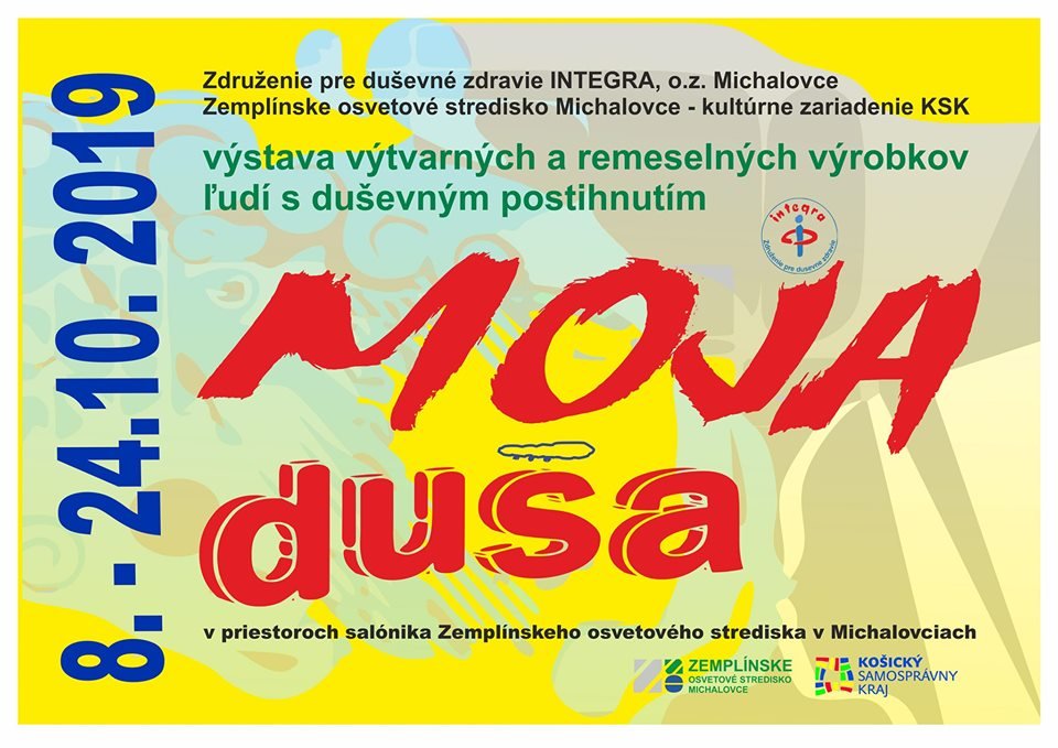 MOJA DUŠA -výstava výtvarno-remeselných prác - o.z.In