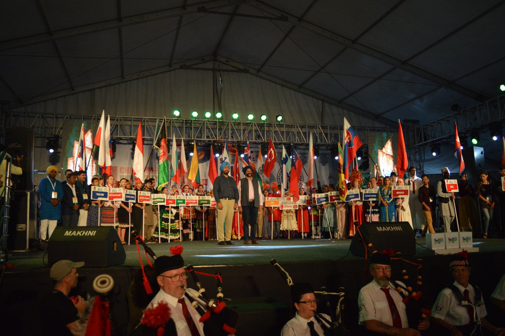 FS Zemplín na 1.Medzinárodnom festivale mládeže v Cha