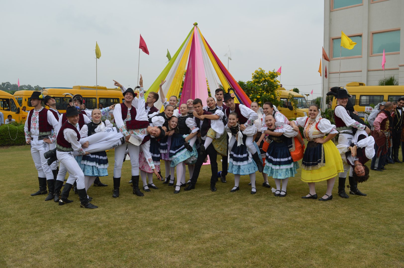 FS Zemplín na 1.Medzinárodnom festivale mládeže v Cha