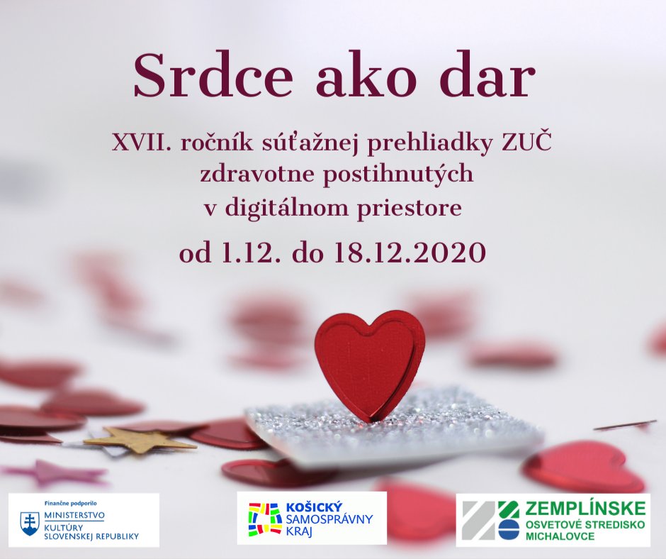 Srdce ako dar 2020 v online priestore