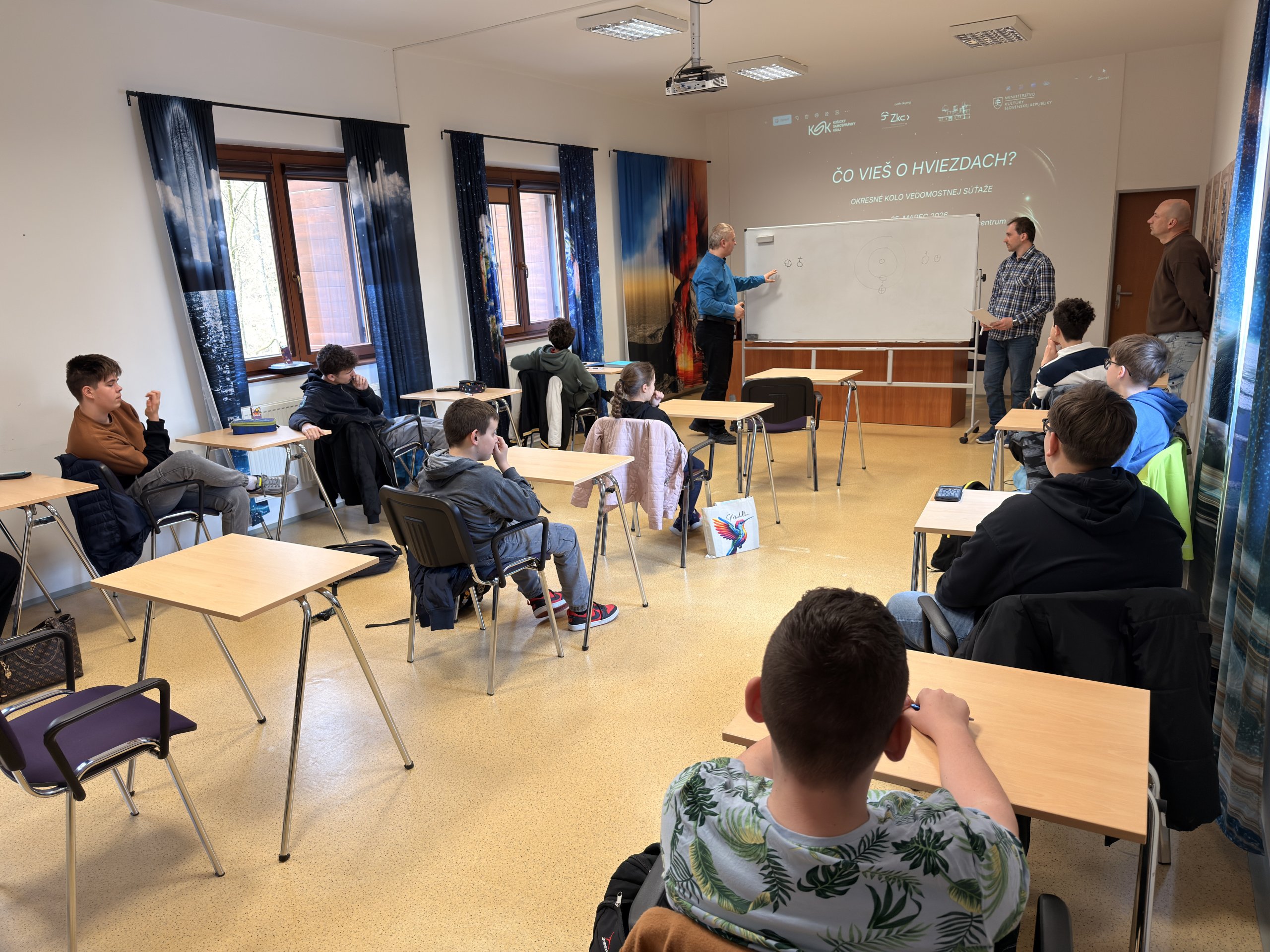 Výsledky okresného kola súťaže "Čo vieš o hviezdach?" 2026