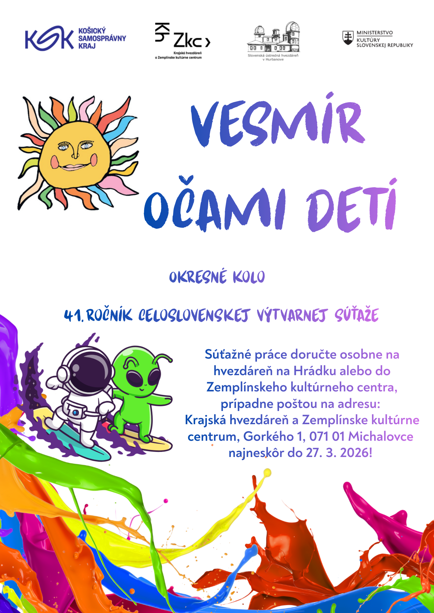 Vesmír očami detí 2026
