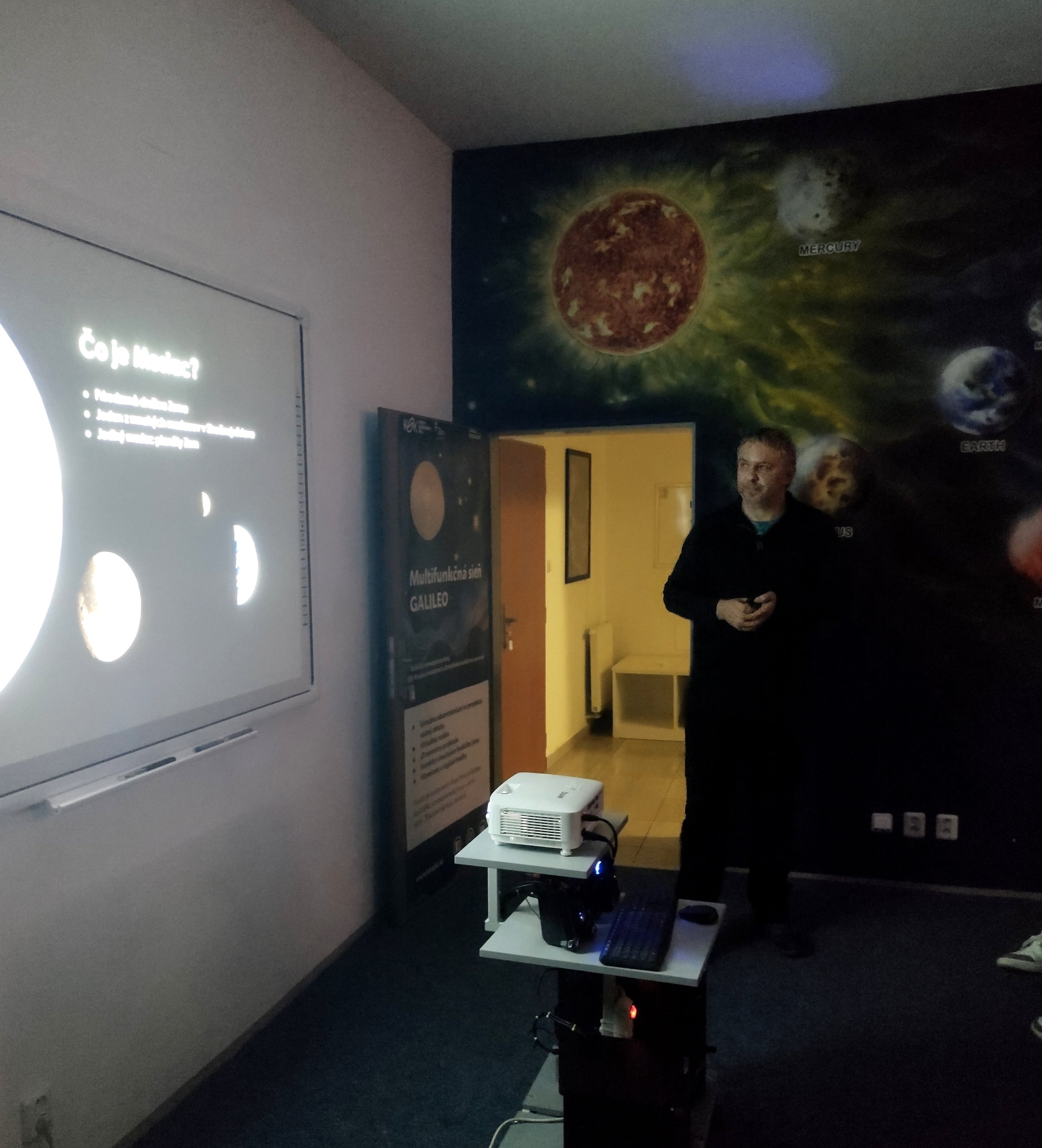 AstroPokec "Mesiac - Luna cognita"