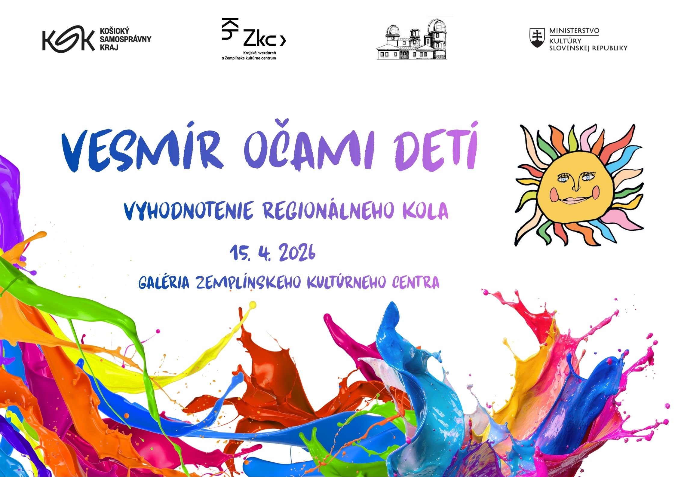 Slávnostné vyhodnotenie regionálneho kola súťaže "Vesmír očami detí 2026"