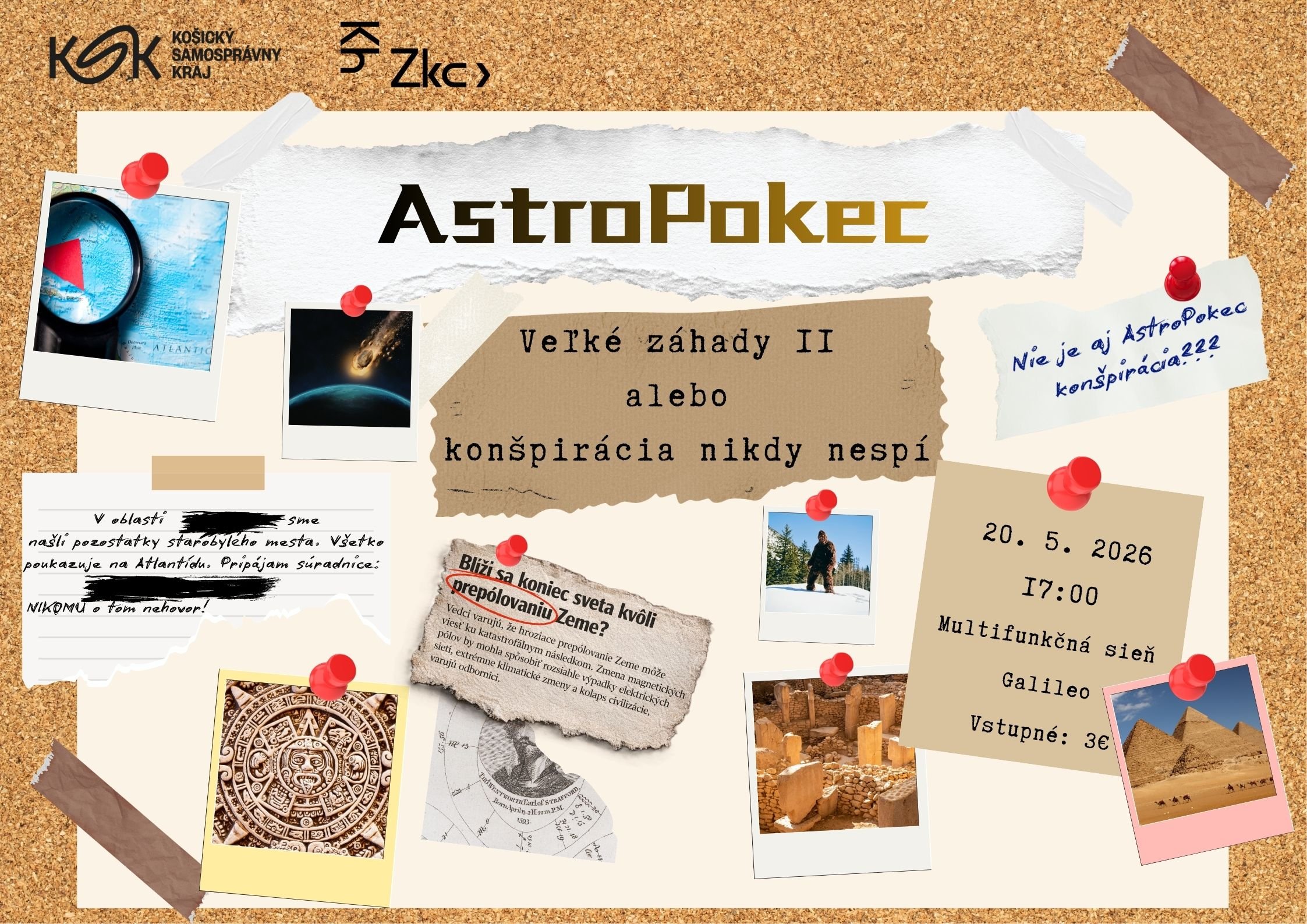 AstroPokec "Veľké záhady II alebo konšpirácia nikdy nespí"