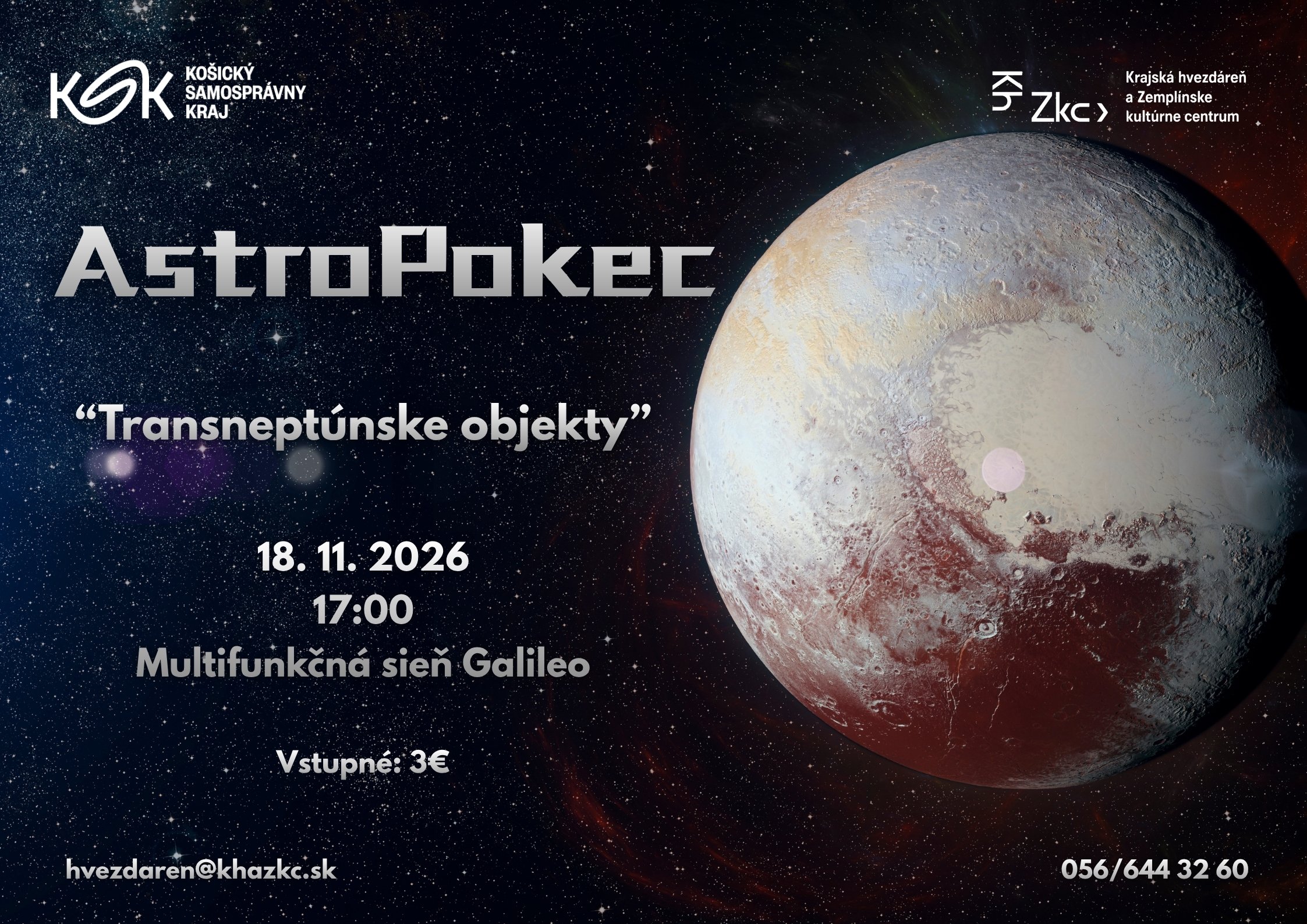 AstroPokec "Transneptúnske objekty"